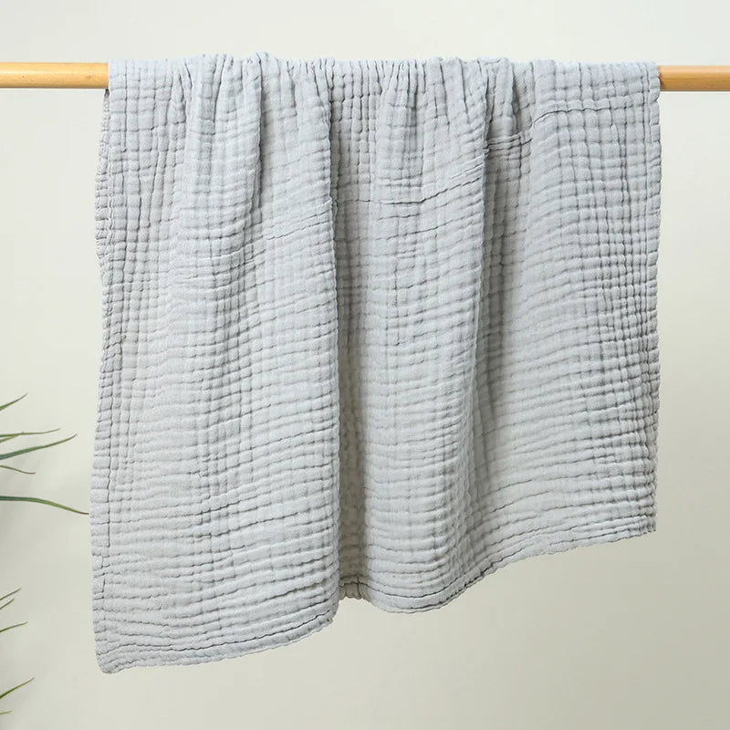 Multi-Layer Cotton Muslin Baby Blanket – Lightweight Breathable Nursery Throw for Newborns, Infants & Toddlers | Thomler