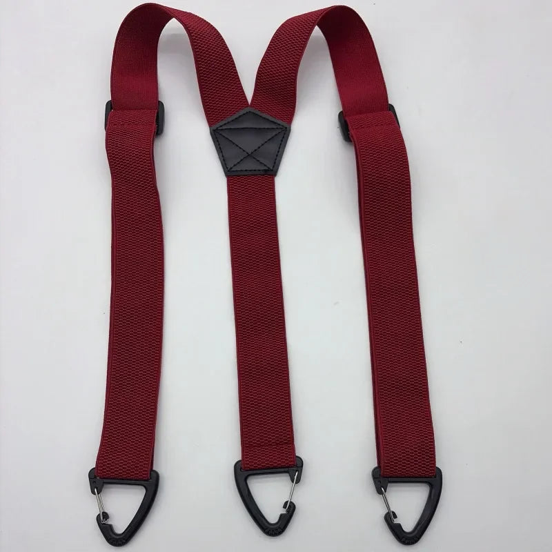 Adjustable Work Suspenders with Metal Clips – X-Back & Y-Back Designs for Men | Thomler
