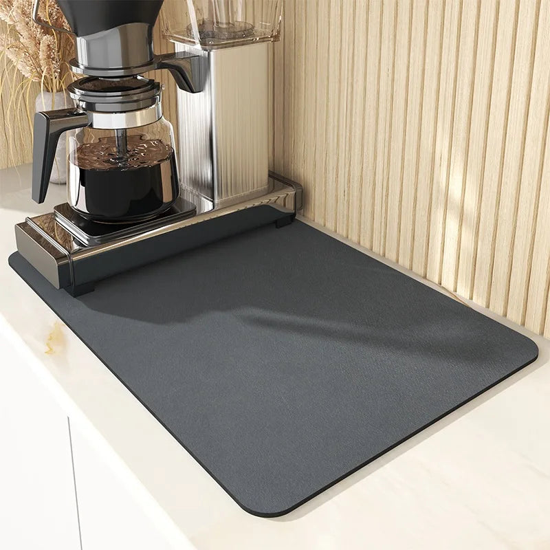 Microfiber Kitchen Mat Non-Slip Water Absorbent Runner for Sink Floor Stove Area Home 20x24 Inch Fast Dry Washable | Thomler