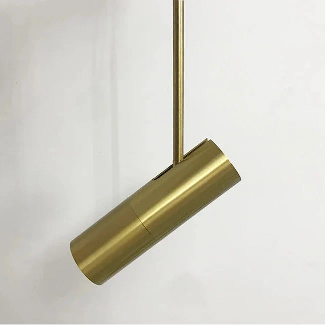 Adjustable Swivel Cylinder Pendant – Metal Downlight with Focused Beam for Kitchen Island & Bedside | Thomler