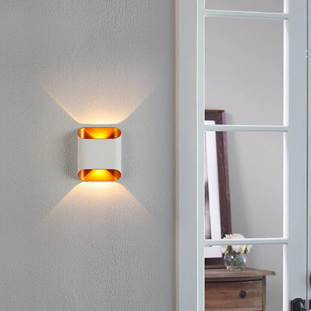 LED Outdoor Wall Sconce Weatherproof Up Down Light Aluminum Fixture for Patio Entry Garage Commercial Exterior Lighting | Thomler