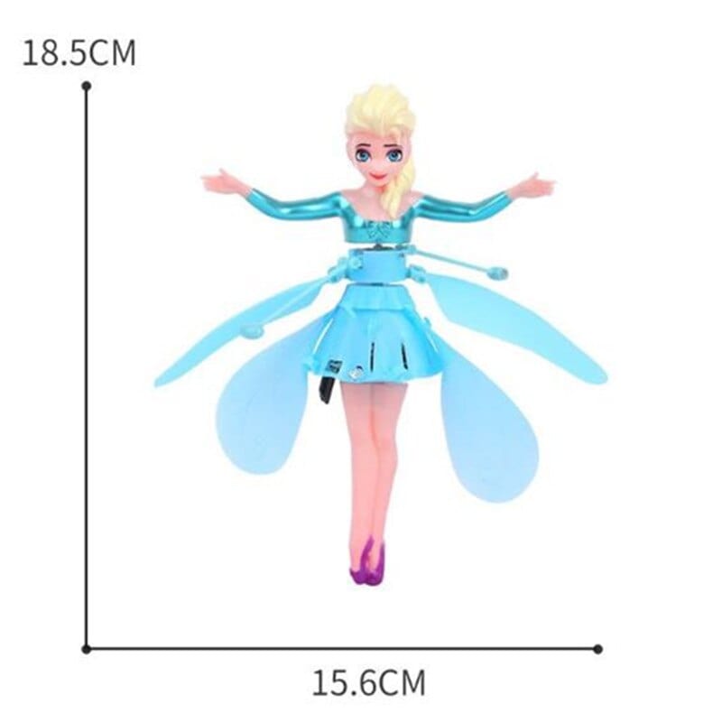 Flying Fairy Doll – Hand-Controlled Hovering Toy with Light-Up Wings for Girls & Boys – Interactive Flight Play | Thomler