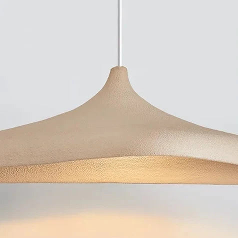 Contemporary Organic LED Ceiling Fixture with Textured Finish – Statement Lighting for Dining Room & Living Room | Thomler