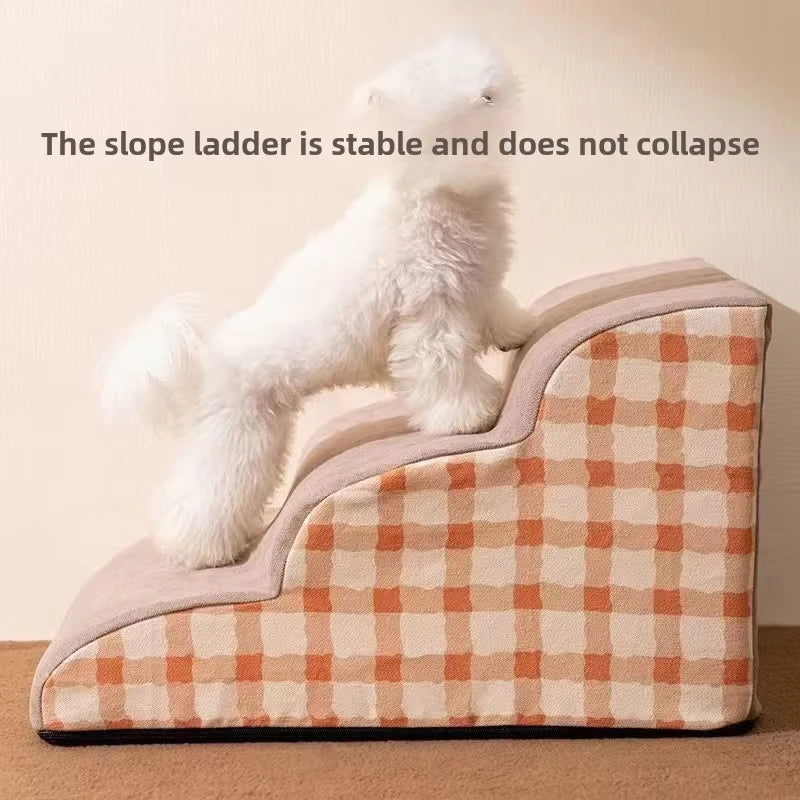 Foam Pet Steps for Sofa and Bed – Lightweight Climb Assistance for Small or Senior Dogs, Portable Non-Slip Design | Thomler