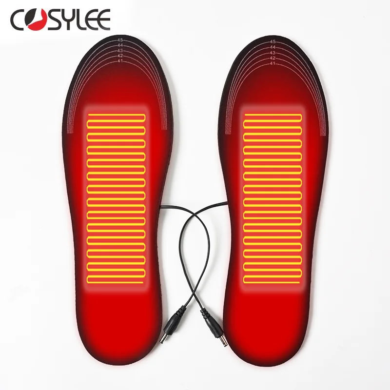 USB Rechargeable Thermal Insoles for Winter – Electric Heated Shoe Inserts for Cold Weather | Thomler