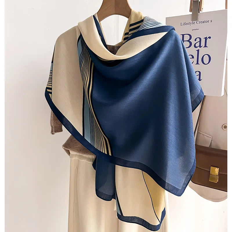 Cozy Wool-Blend Oversized Winter Scarf for Women – Soft Pashmina Wrap Shawl | Thomler