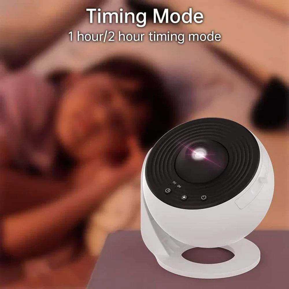Rotating Star & Galaxy Night Light Projector with Remote – 13 Celestial Scenes for Bedroom, Kids Room & Ambient Lighting | Thomler