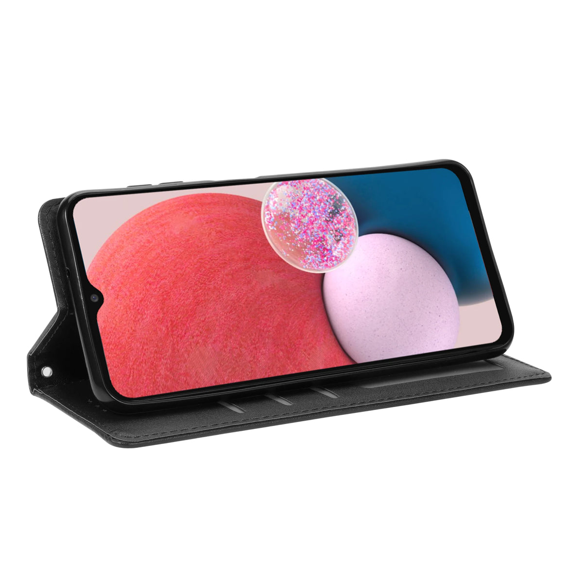 Folio Wallet Case with Card Holders and Kickstand for Android Phones – Multiple Models Compatible | Thomler