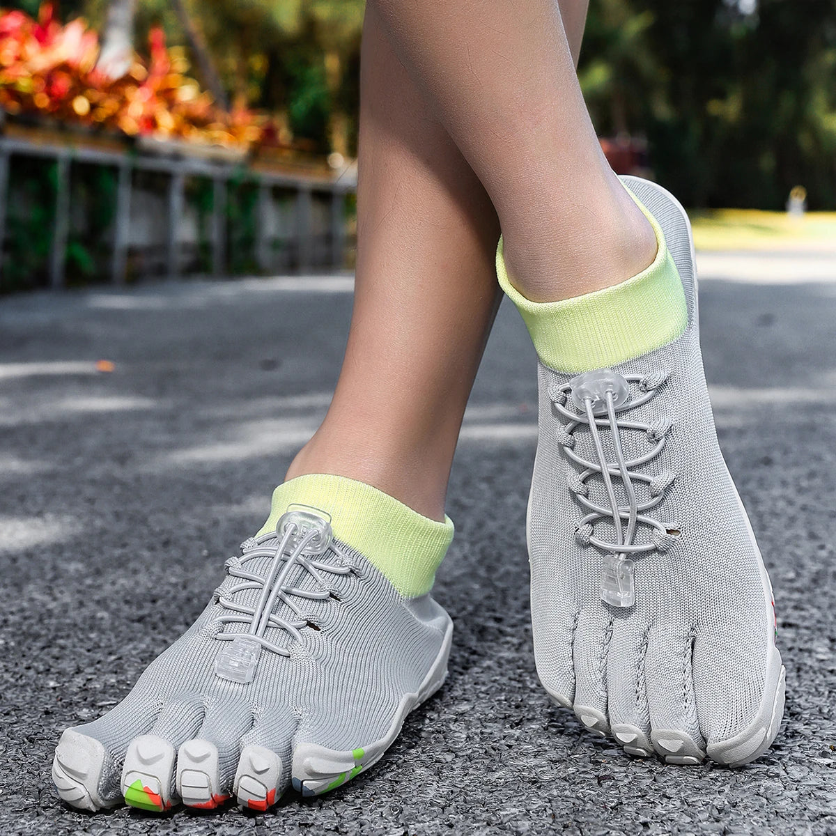 Minimalist Toe Sneakers for Beach Running Yoga Water Sports Lightweight Quick-Dry Athletic Footwear for Men | Thomler