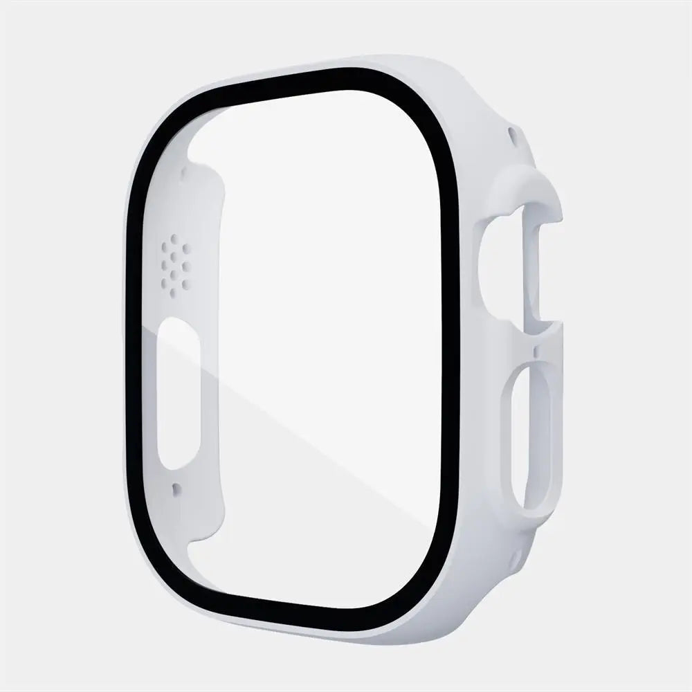 Protective Shell with Tempered Glass Screen Guard for 49mm Apple Watch Ultra Series – Full-Body Snap-On Design | Thomler