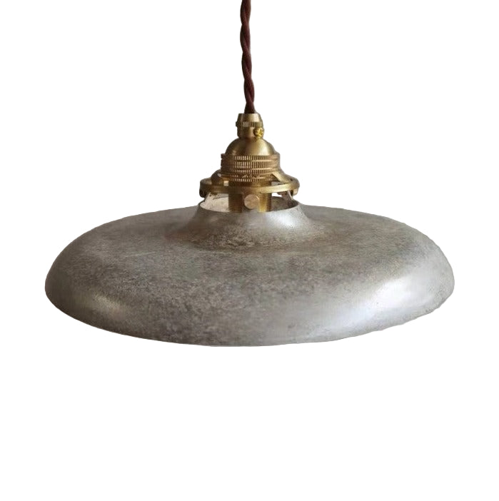 Pendant Light Iron 13.8 in Blue Adjustable Kitchen Island Dining Industrial Vintage Hanging Ceiling Lamp | Thomler