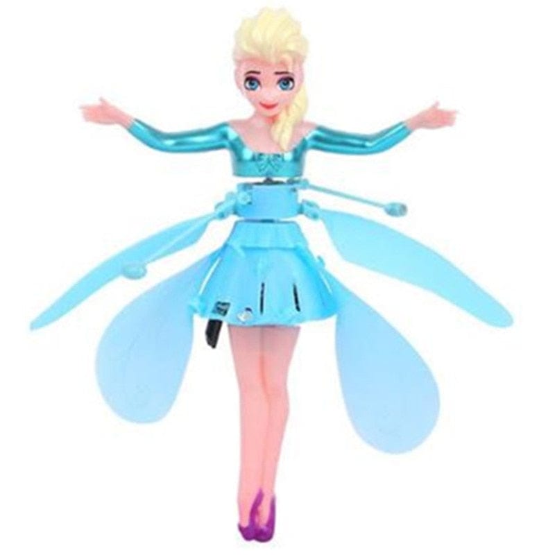 Flying Fairy Doll – Hand-Controlled Hovering Toy with Light-Up Wings for Girls & Boys – Interactive Flight Play | Thomler