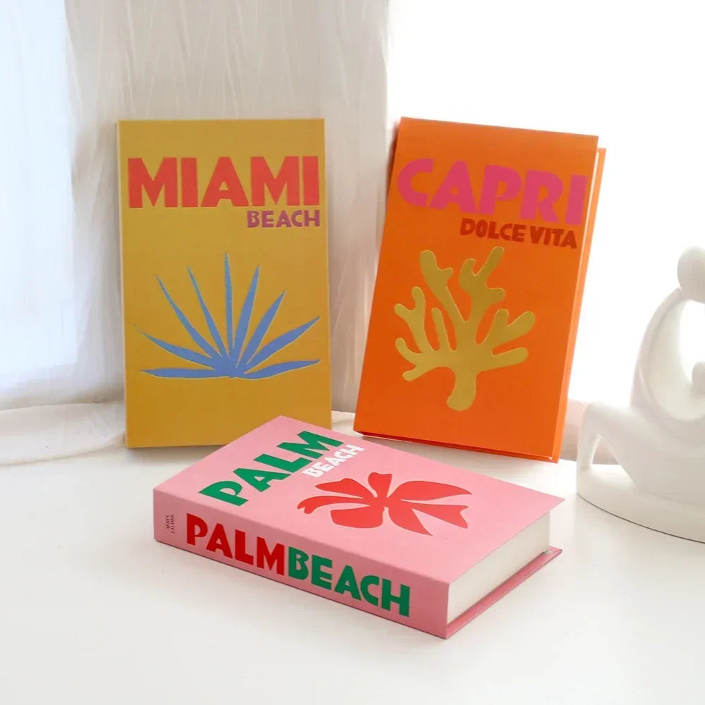 Decorative Faux Books Cardboard Foldable Set Of 3 Living Room Coffee Table Styling Bookshelf Display Interior Decor | Thomler