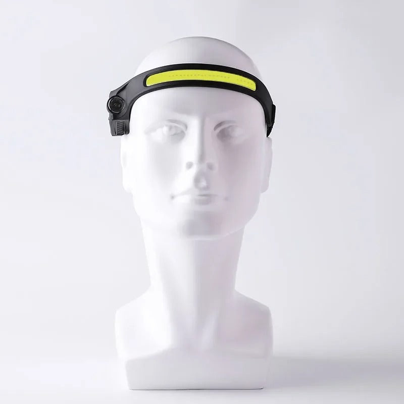 Motion-Activated LED Headlamp with Wave Sensor – Rechargeable Hands-Free Light for Camping, Repairs, Running & Hiking | Thomler
