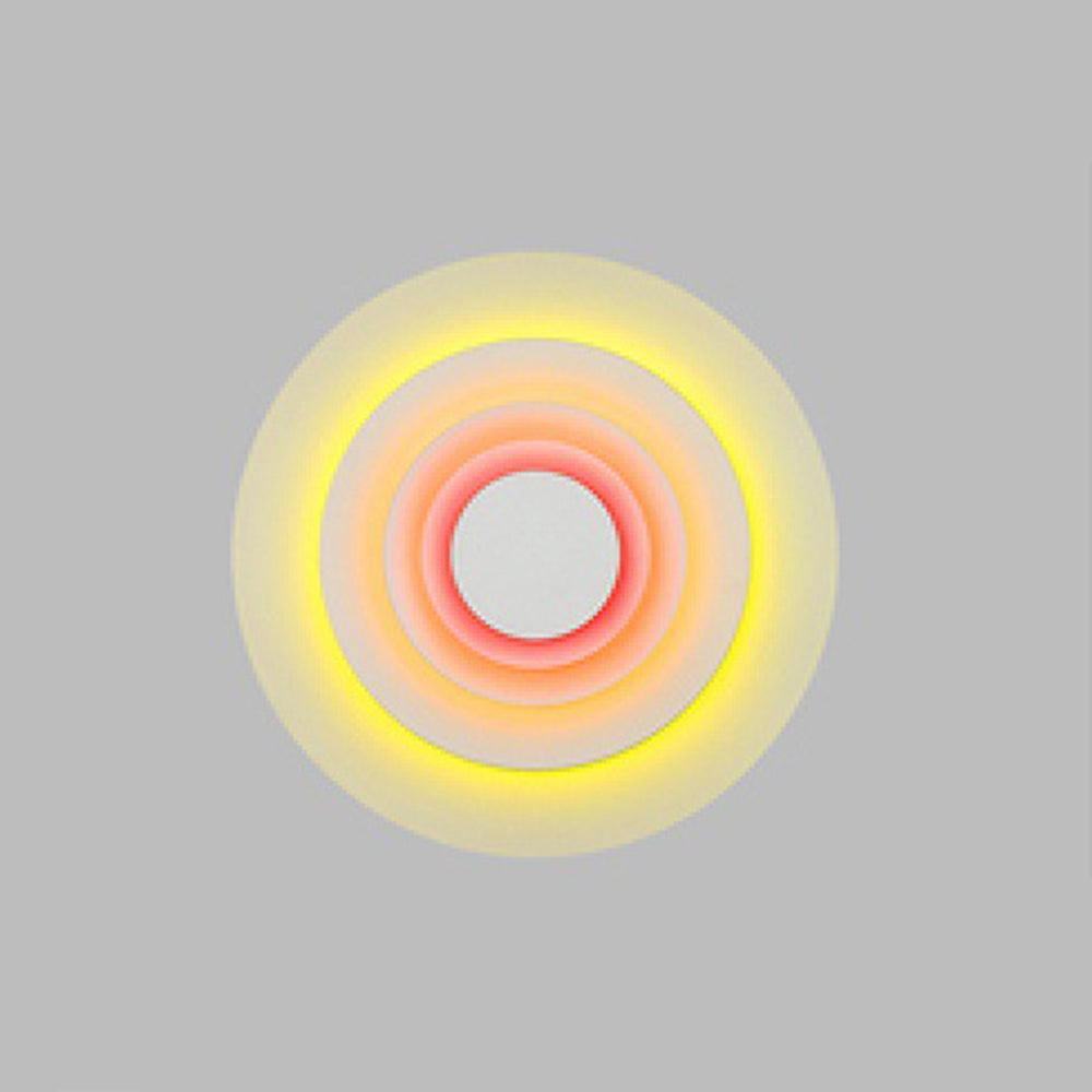 Colorful Round Metal Wall Sconce for Living Room, Bedroom & Dining Room – Modern Indoor Lighting Fixture | Thomler