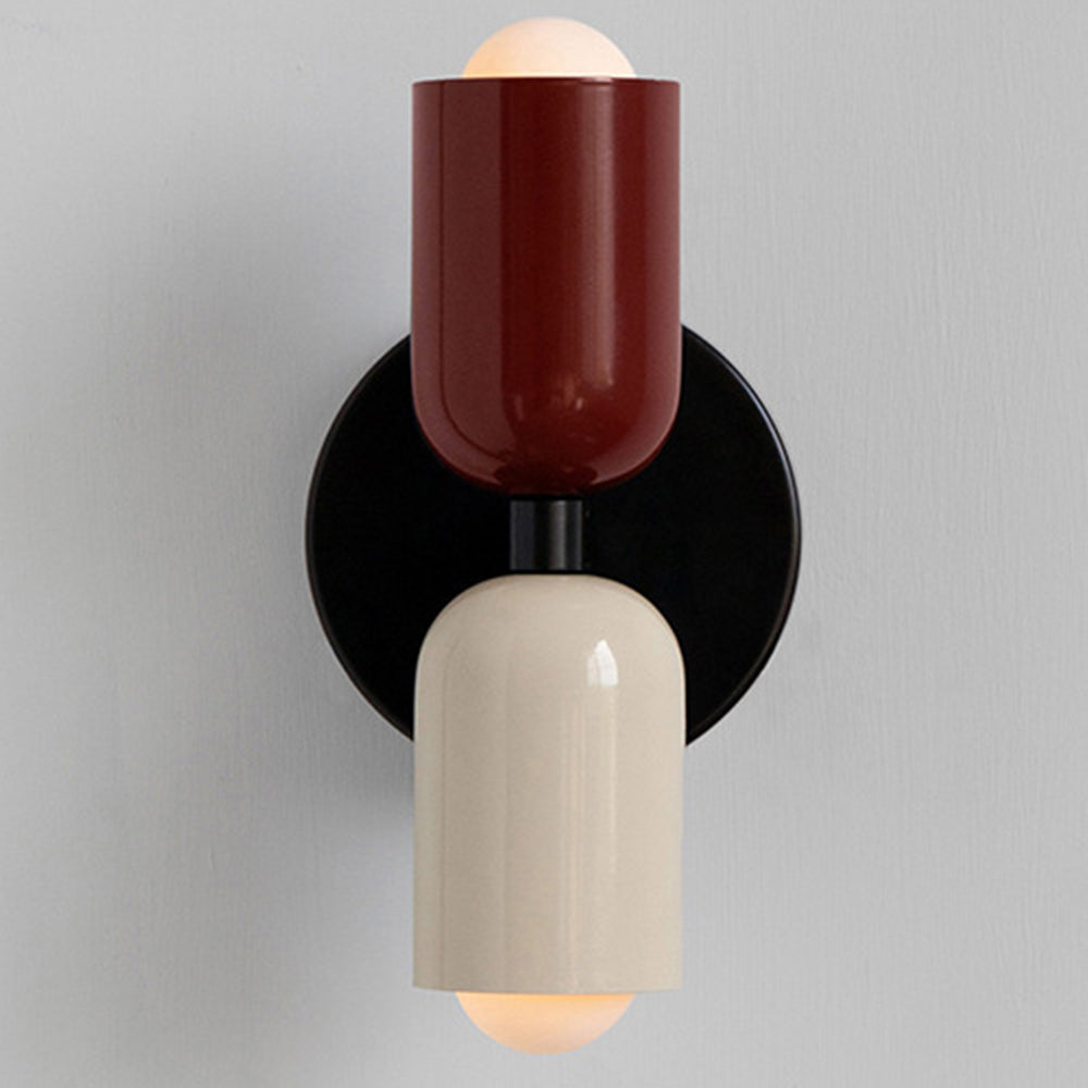 Wall Lamp Glass Double Light 12.0 cm Green Bedroom Hallway Up Down Modern Accent Lighting | Thomler