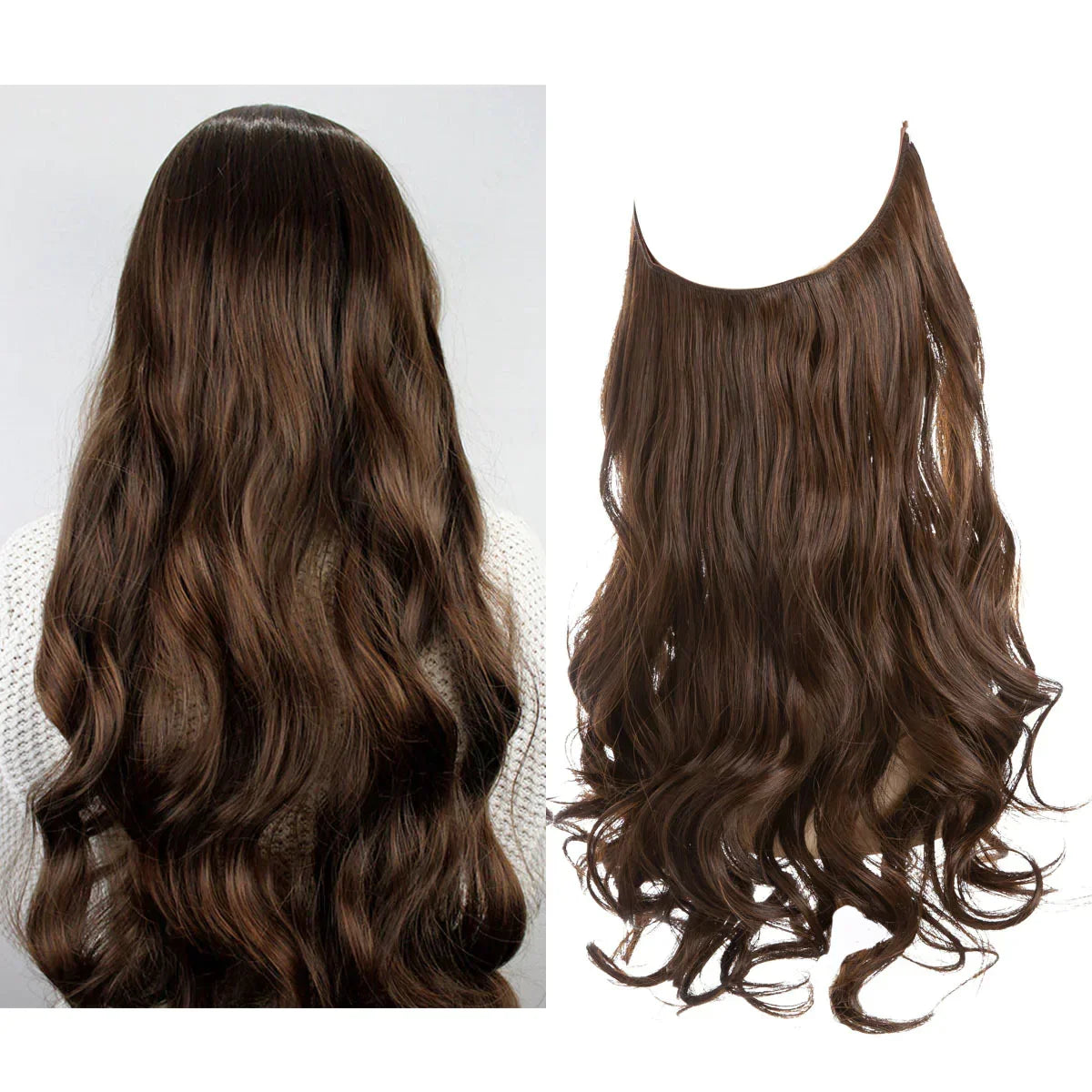 Clip-In Human Hair Extensions 100% Real Remy Hair Add Volume Length 14-18 Inches Heat Resistant Seamless Blend Natural Texture for Everyday | Thomler