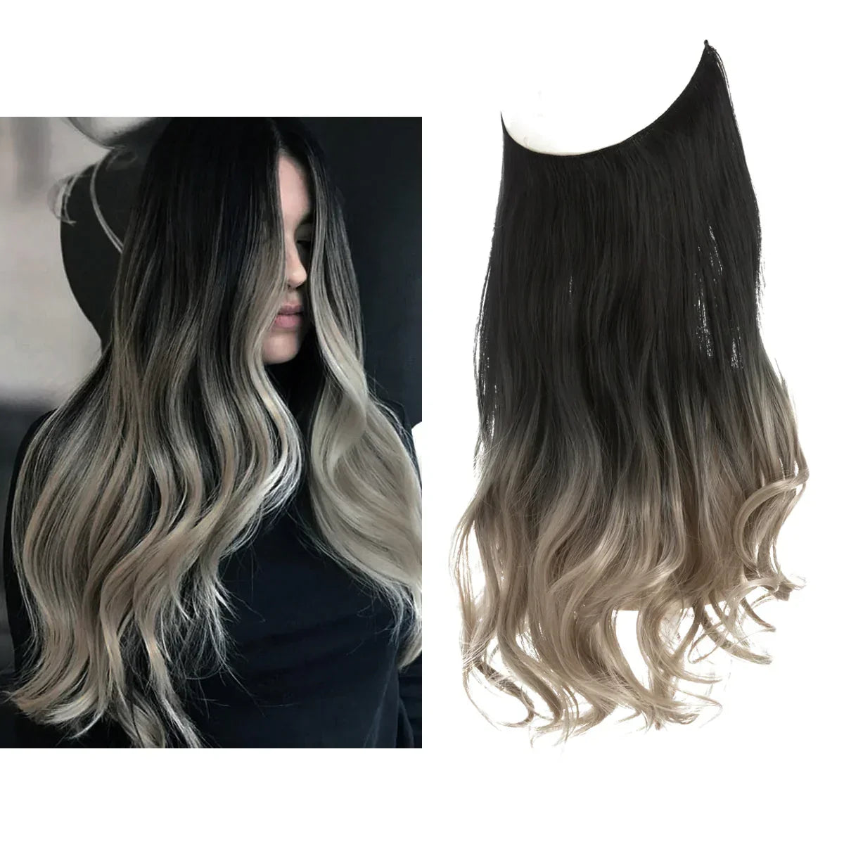 Clip-In Human Hair Extensions 100% Real Remy Hair Add Volume Length 14-18 Inches Heat Resistant Seamless Blend Natural Texture for Everyday | Thomler