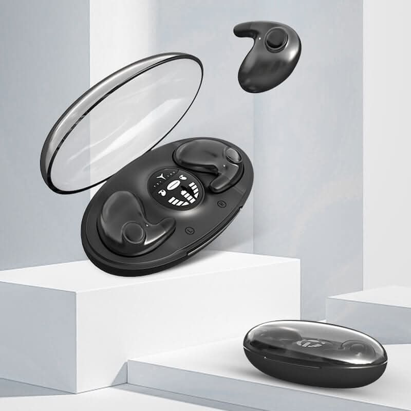 Sleep Earbuds Wireless Bluetooth Invisible In-Ear Headphones with Noise Canceling for Side Sleepers All Night Comfort Ultra Light Mini | Thomler