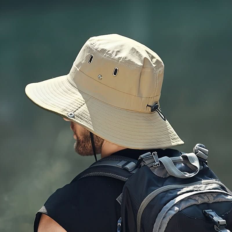 Wide Brim Sun Hat with UV Protection – Lightweight Breathable Outdoor Adventure Hat for Hiking Fishing Camping | Thomler