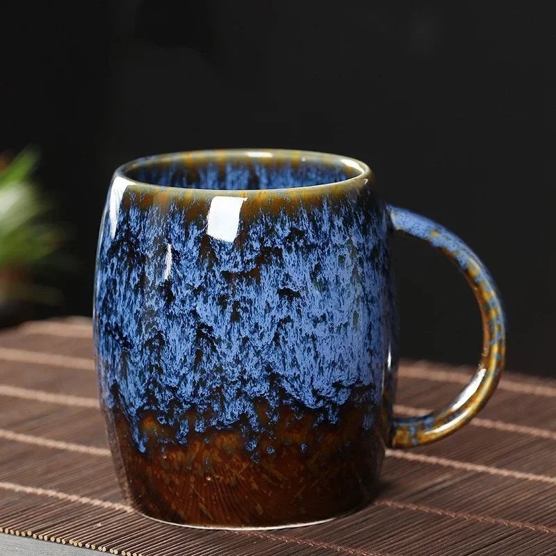 Ceramic Mug Kiln-Glazed 4 in Everyday Drinking Hot Beverages Coffee Tea Cup Durable Dishwasher Safe | Thomler
