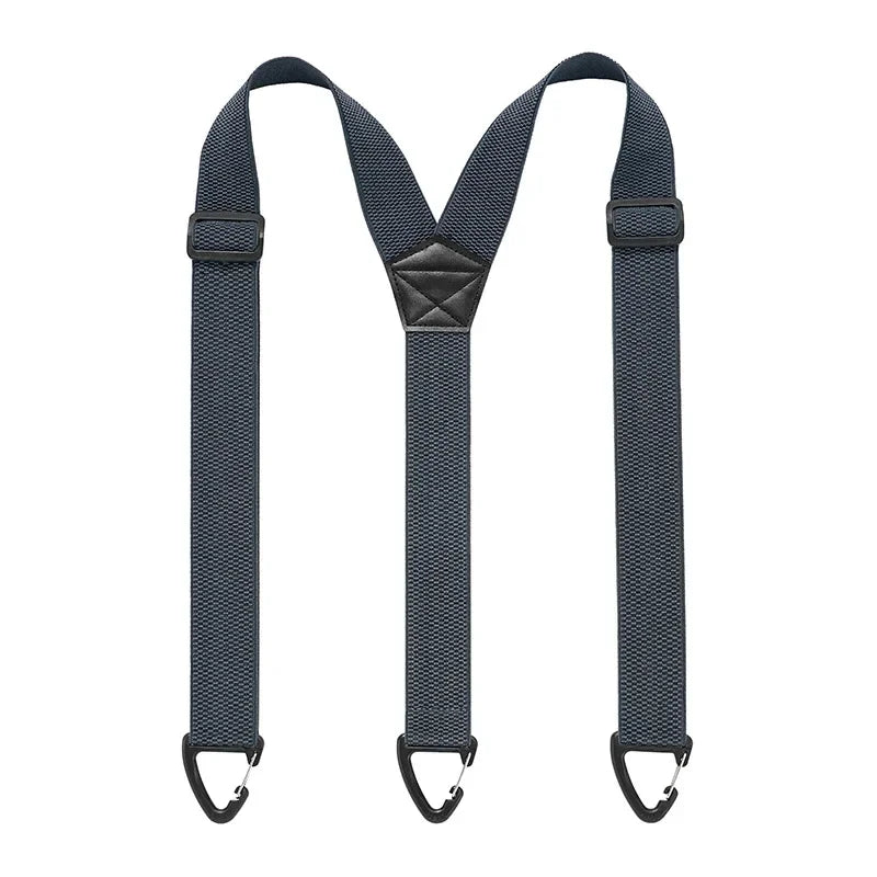 Adjustable Work Suspenders with Metal Clips – X-Back & Y-Back Designs for Men | Thomler