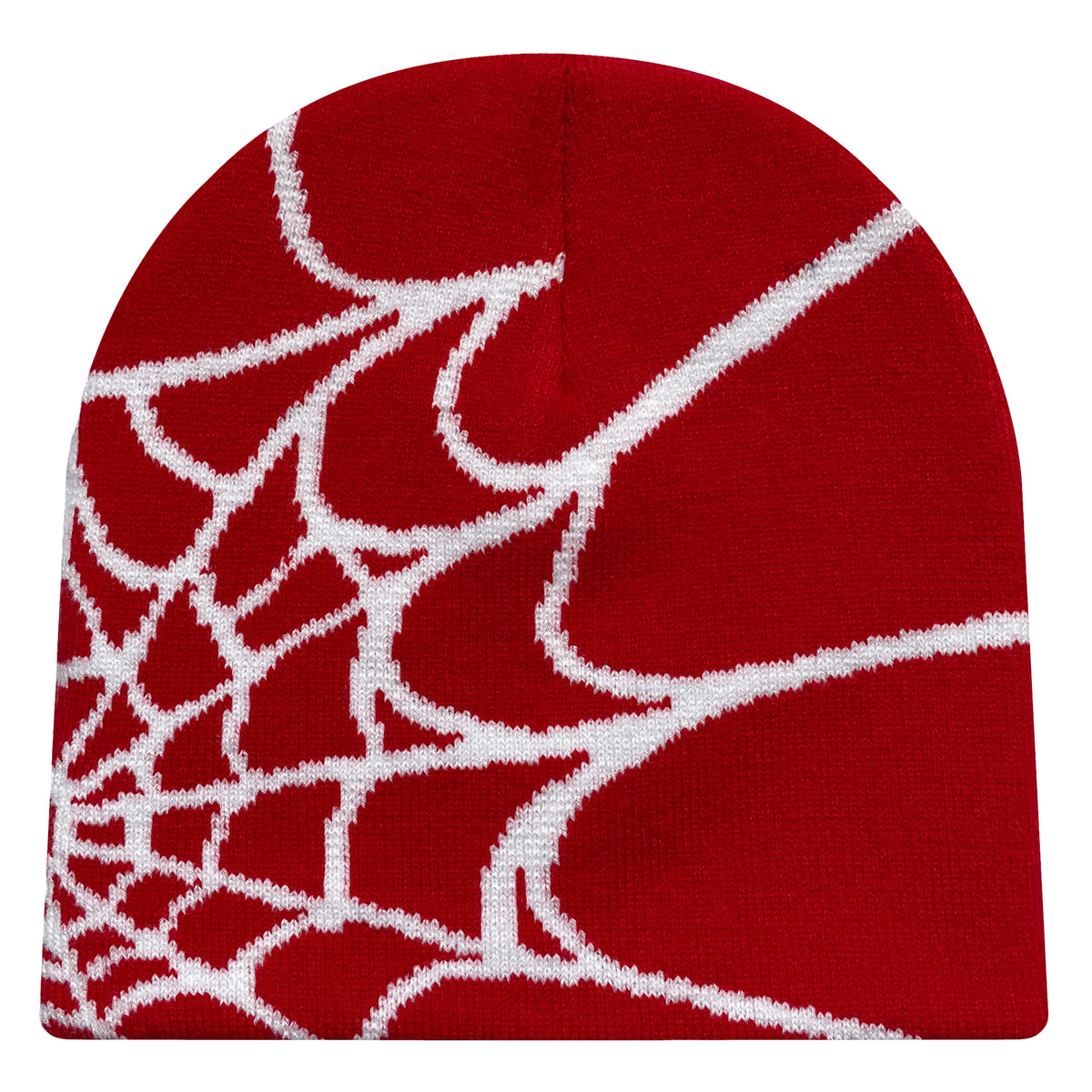 Unisex Y2K Web Knit Beanie Winter Warm Geometric Skull Cap for Outdoor Activities Skiing Sports & Casual Wear | Thomler
