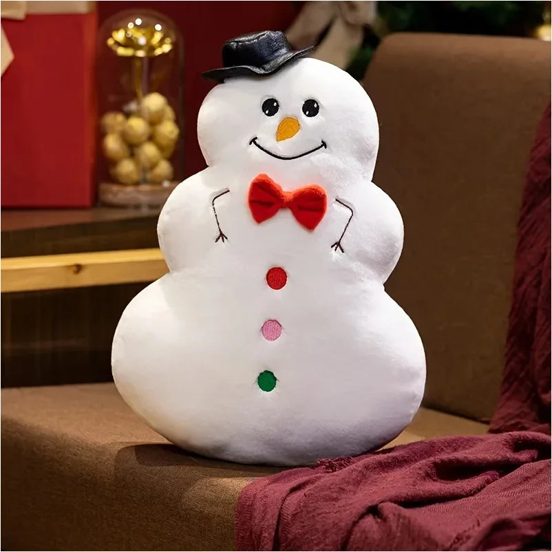 Holiday Plush Throw Pillow – Festive Character Cushion for Christmas & New Year Home Decor | Thomler