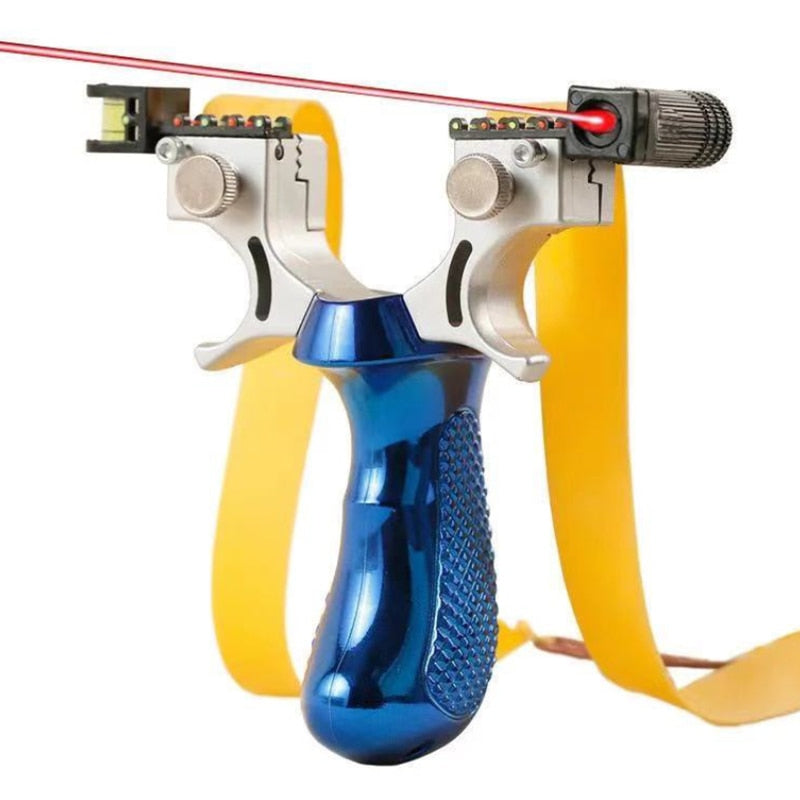 Precision Hunting Slingshot with Laser Sight for Outdoor Target Practice & Sport Shooting | Thomler