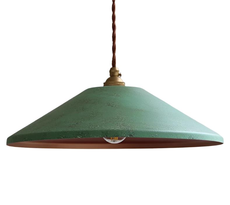 Pendant Light Iron 13.8 in Blue Adjustable Kitchen Island Dining Industrial Vintage Hanging Ceiling Lamp | Thomler