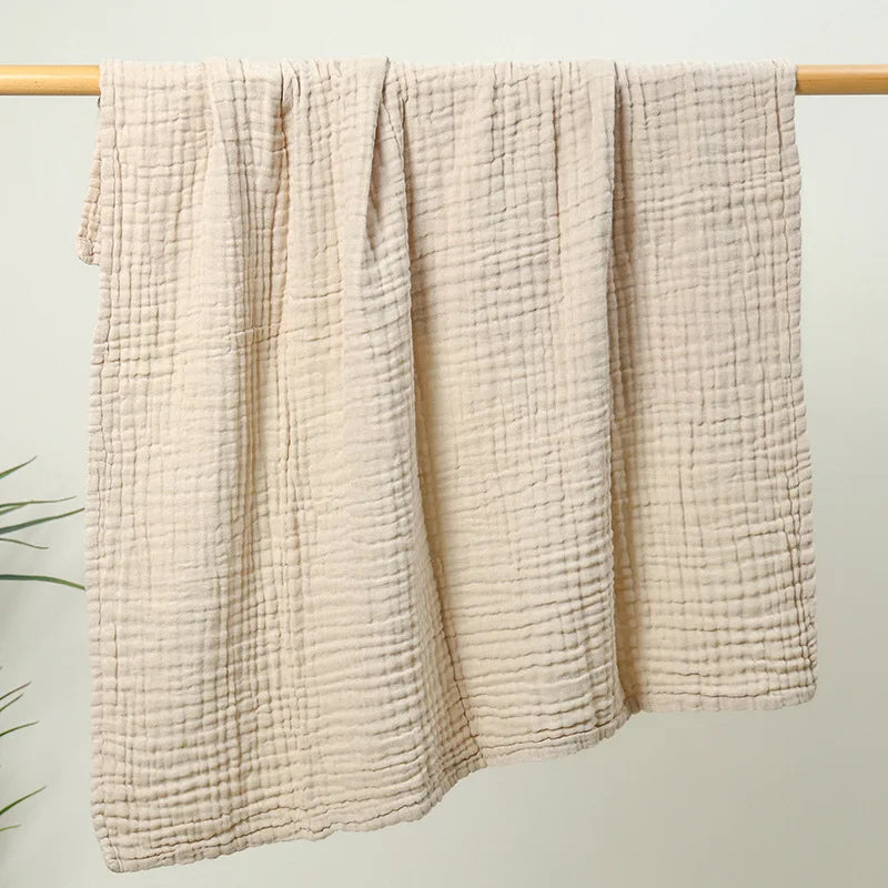 Multi-Layer Cotton Muslin Baby Blanket – Lightweight Breathable Nursery Throw for Newborns, Infants & Toddlers | Thomler