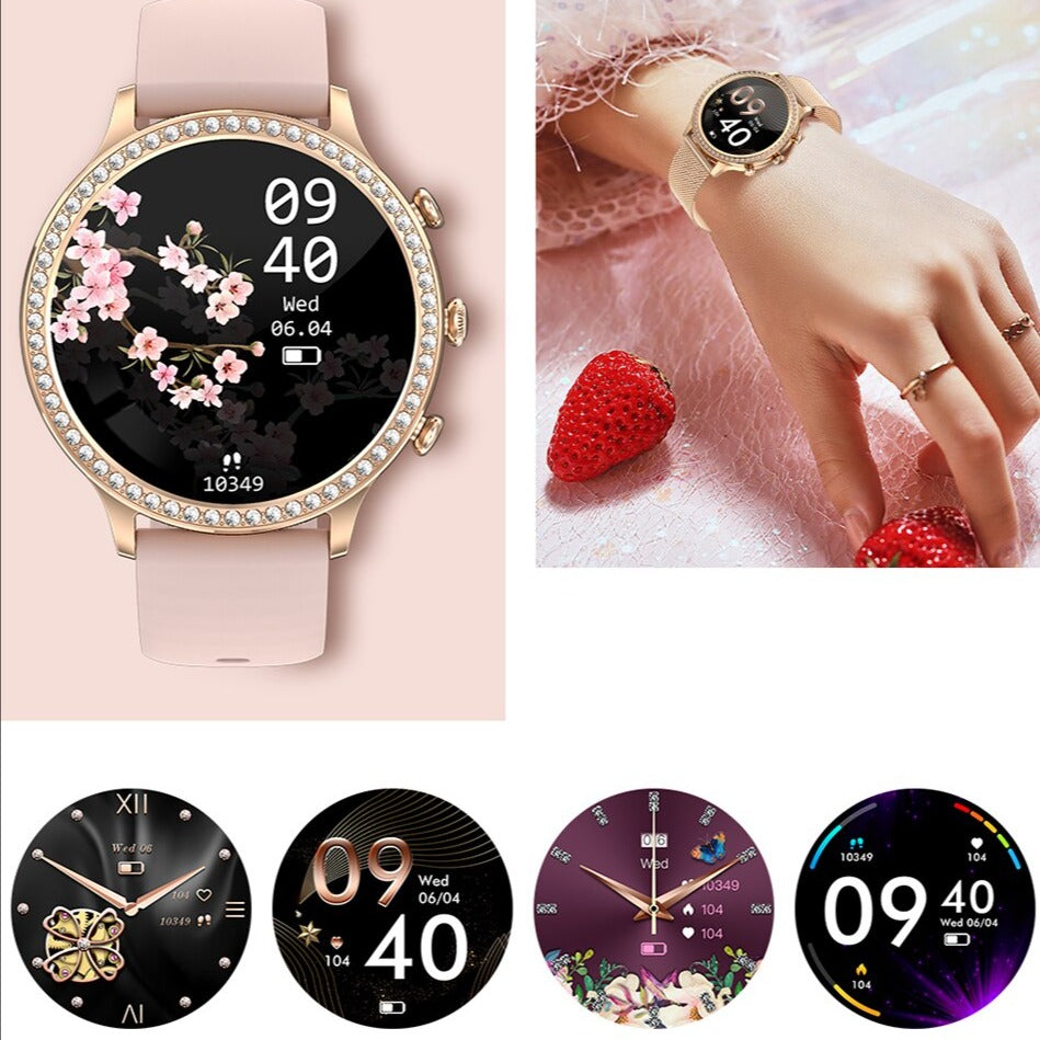 Health Tracking Smartwatch with Heart Rate Monitor, Blood Pressure & Sleep Analysis for Daily Fitness & Wellness | Thomler