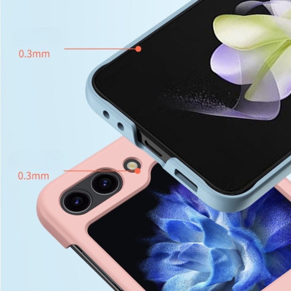 Protective Hard Shell Phone Case for Foldable Flip Smartphones – Wireless Charging Compatible, Raised Edge Screen Protection, Precision | Thomler