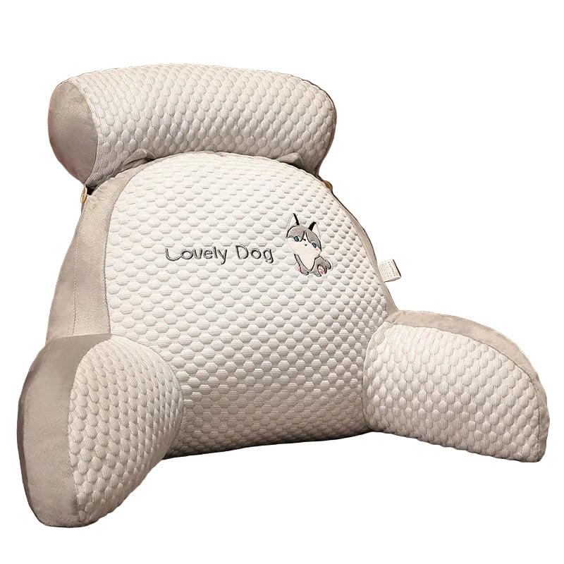 Cartoon Character Backrest Cushion with Lumbar Support – Extra Plush Reading Pillow for Couch, Bed & Gaming Chair – 28×20×10 or 24×18×8 | Thomler