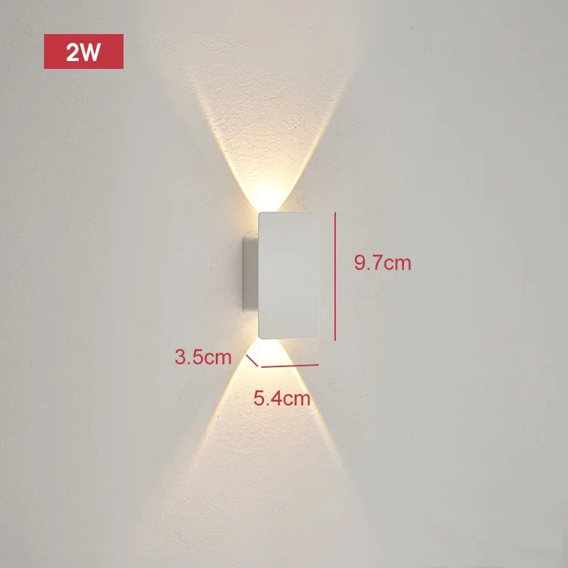 Weatherproof Aluminum Outdoor Wall Light | 4 in to 24 in, LED Sconce for House Exterior, Patio, Deck, Garden Entry | Thomler