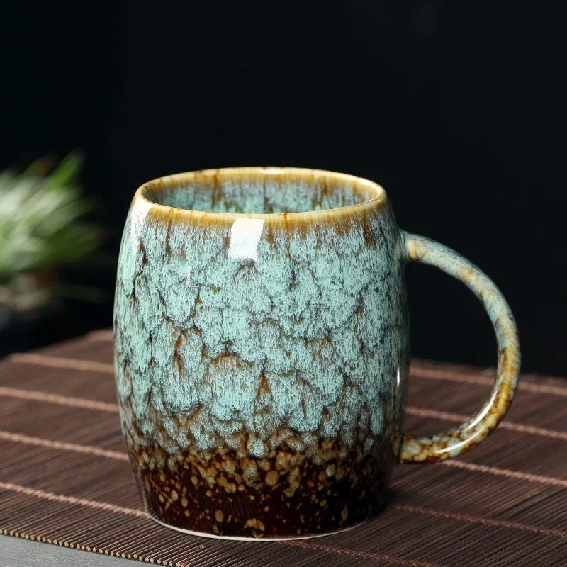 Ceramic Mug Kiln-Glazed 4 in Everyday Drinking Hot Beverages Coffee Tea Cup Durable Dishwasher Safe | Thomler