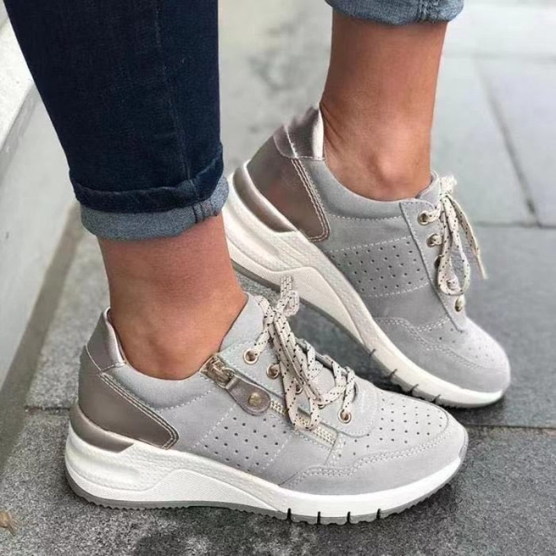 Women's Orthopedic Walking Shoes with Arch Support and Cushioned Sole for All-Day Comfort | Lightweight Breathable Sneakers for Daily Use | Thomler