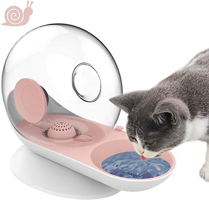 Circulating Pet Water Bowl with Stainless Steel Basin – 95 fl oz Fountain for Dogs & Cats | Thomler