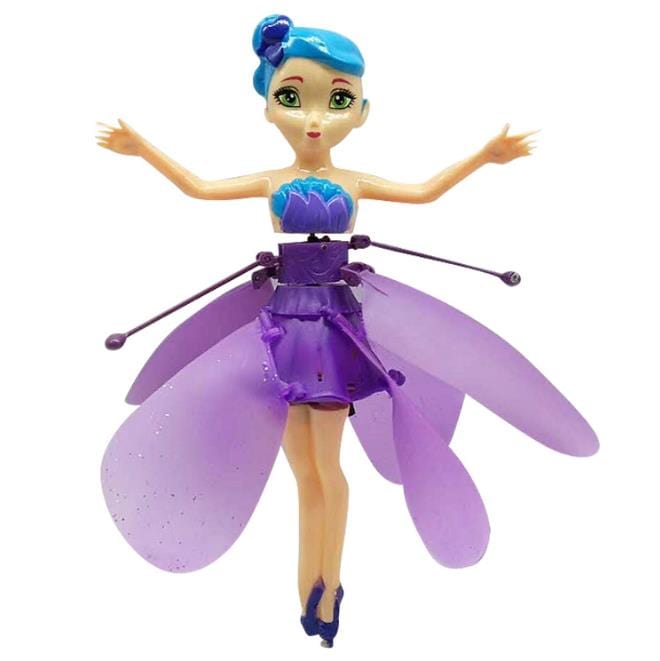 Flying Fairy Doll – Hand-Controlled Hovering Toy with Light-Up Wings for Girls & Boys – Interactive Flight Play | Thomler