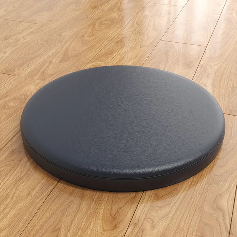 Faux Leather Round Seat Pad with Memory Foam Core for Kitchen Bar Stools, Dining Chairs & Window Benches – Slip-Resistant Washable Design | Thomler