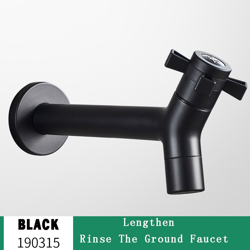 Wall-Mount Outdoor Garden Faucet | Cold Water Hose Spigot with Brass Valve & Stainless Steel Body for Yard, Patio & Balcony | Thomler