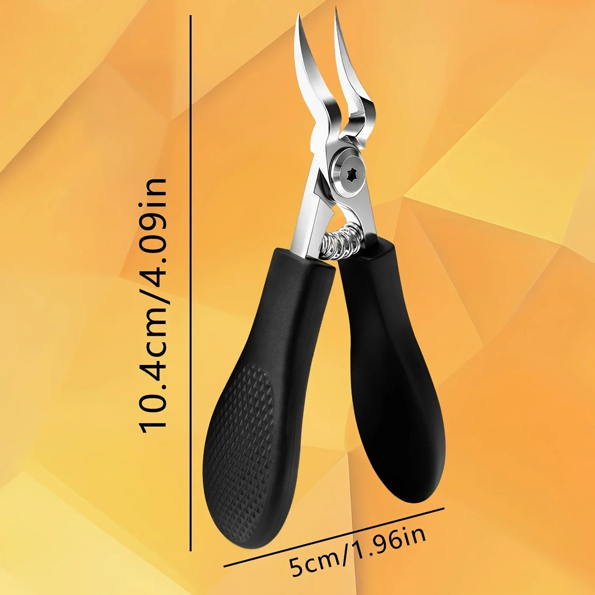 Heavy-Duty Toenail Clippers with Serrated Jaw – Precision Trimmer for Thick & Ingrown Nails, Ergonomic Steel Cutter for Men & Women | Thomler