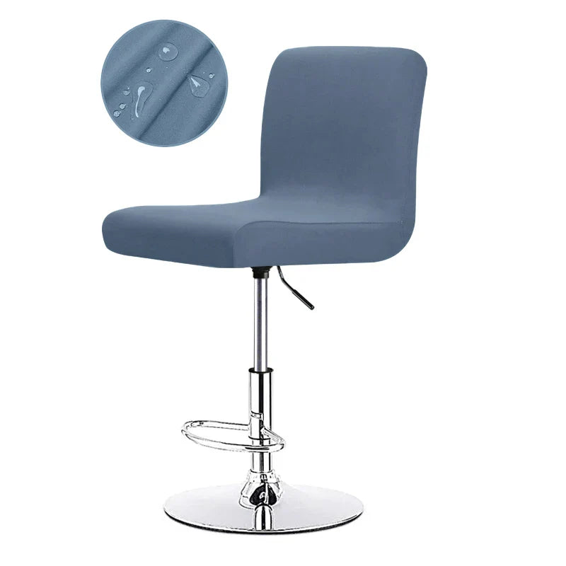 Stretch Bar Stool Cover | Universal Fit Chair Slipcover for Kitchen Counter Stools, Dining Room & Home Bar Seating Protection | Waterproof | Thomler