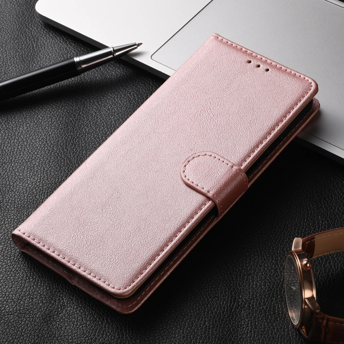 Folio Wallet Case with Card Holders and Kickstand for Android Phones – Multiple Models Compatible | Thomler