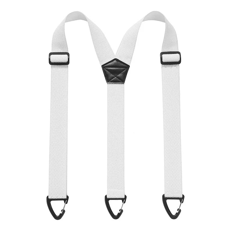 Adjustable Work Suspenders with Metal Clips – X-Back & Y-Back Designs for Men | Thomler