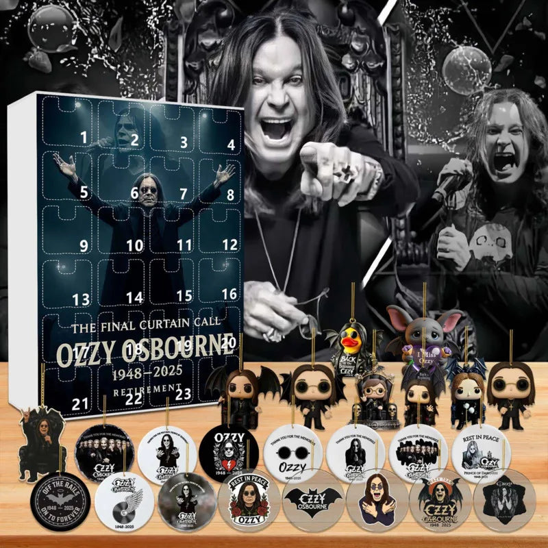 Rock Legend Holiday Countdown Calendar – 24 Days of Music Memorabilia & Collectible Surprises | Thomler