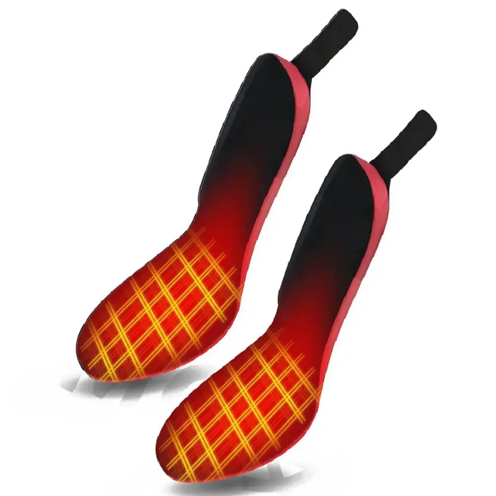 Rechargeable Heated Insoles with Remote Control | 3 Temperature Settings | Trimmable Electric Foot Warmers for Winter Outdoor Activities & | Thomler