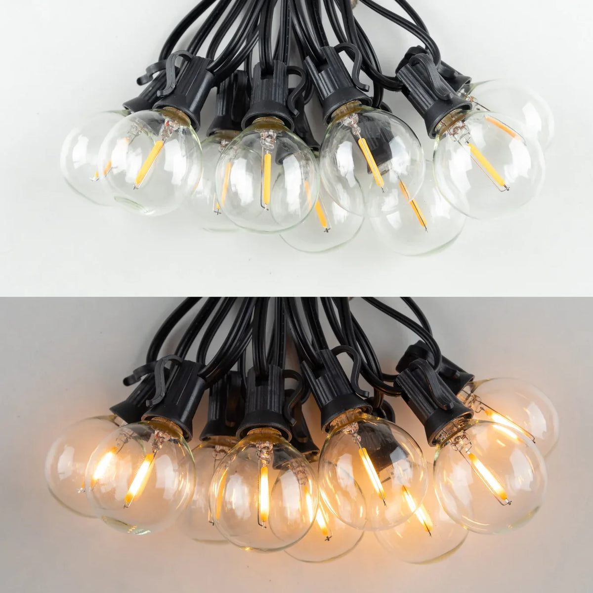 Solar-Powered String Lights for Outdoor Patios – Rechargeable LED Ambiance Lighting | Thomler