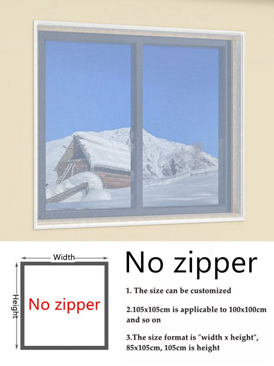 Insulating Window Film Kit – Dual-Layer Thermal Draft Stopper with Adhesive Zipper – Energy-Saving Clear Shrink Barrier for Winter Storm | Thomler