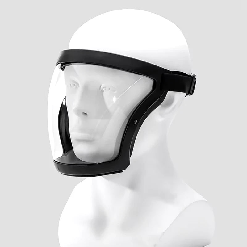 Protective Face Visor for Workshop Safety with Anti-Fog Lens, Lightweight Design for Woodworking, Metalworking, Yard Work & Home Projects | Thomler